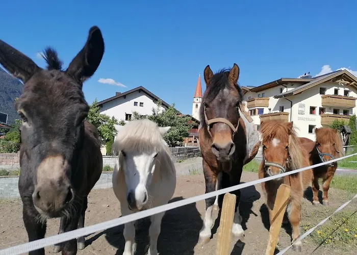Kinderbauernhof Ierzerhof Séjour à la ferme Arzl im Pitztal